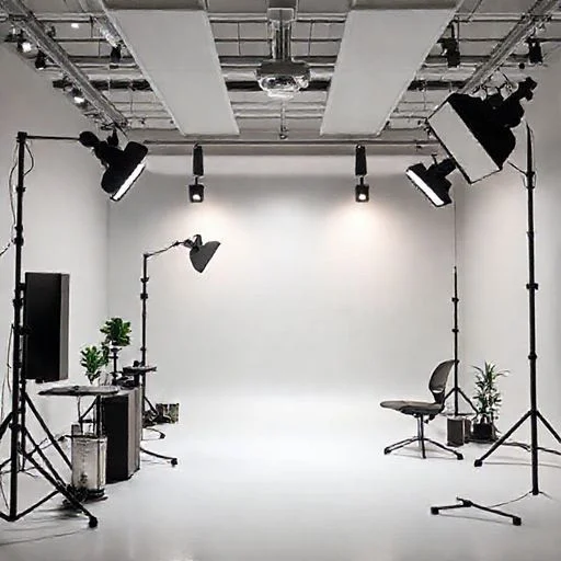 Abstract, minimalist geometric sculpture of a stylized star or crest, crafted from dark metal with a golden internal glow.